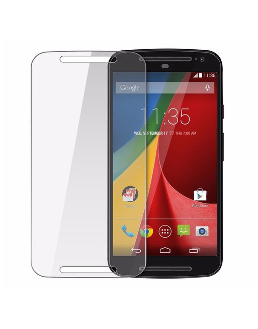 VIDRIO TEMPLADO MOTOROLA MOTO G3 CON RANURA Y BOTON 137X68 TEMPERED GLASS