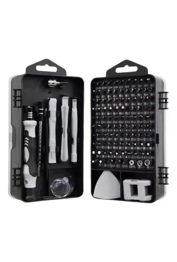 SET DE DESTORNILLADOR PRECISION 115PCS SC-105