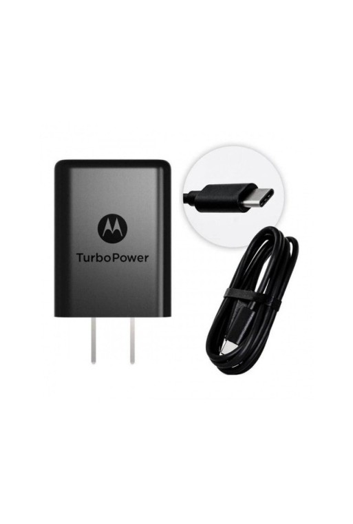 CARGADOR 220V A USB TIPO C + CABLE TIPO C TURBO POWER 30 MOTOROLA