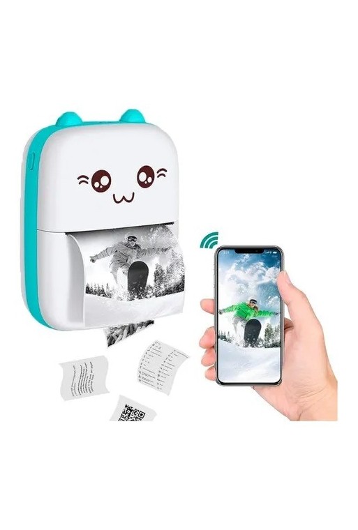 IMPRESORA MINI TERMICA BLUETOOTH PROTABLE RECARGABLE