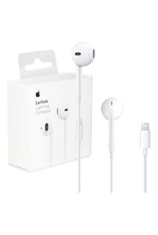 AURICULAR IN-EAR BLANCO S/GOMITA LIGHTNING EARPODS APPLE