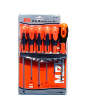 KIT DE DESTORNILLADORES 6PCS MS 07522 MYS