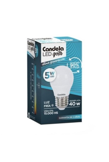 FOCO LED 5W LUZ FRIA CANDELA