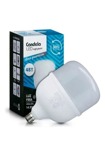 FOCO LED 48W LUZ FRIA CANDELA