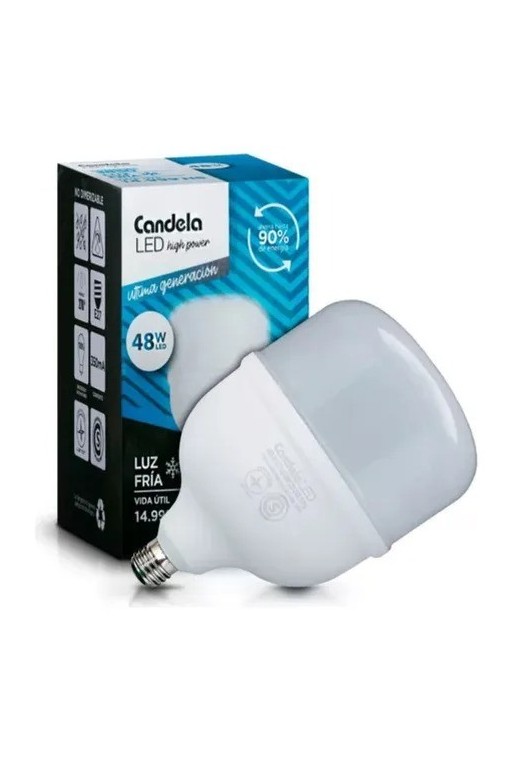 FOCO LED 48W LUZ FRIA CANDELA