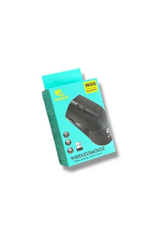 MOUSE WLS NEGRO 2.4GHZ W86 YELANDAR