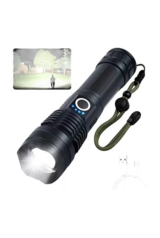 LINTERNA 1 LED RECARGABLE P50 MULTIFUNCION CAJA MEGRA