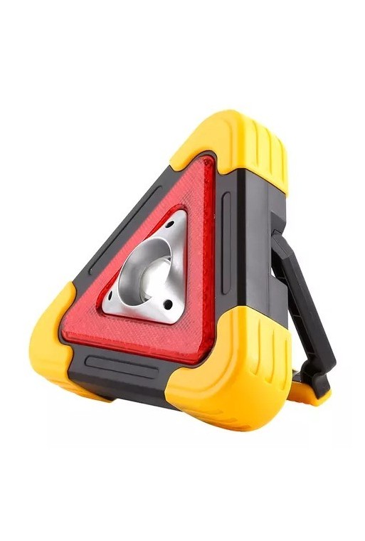 BALIZA TRIANGULAR RECARGABLE POWER BANK LL-303 360 MULTIFUNCIONAL