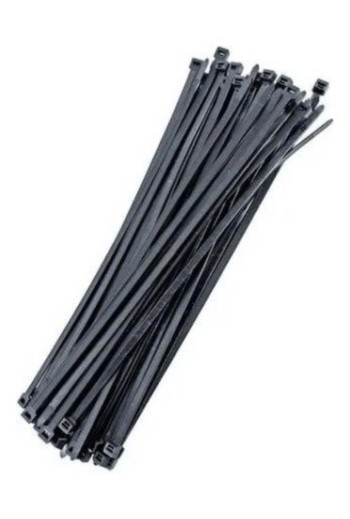 PRESINTOS 4.8X200MM NEGRO X 100 UNIDADES PRONEXT