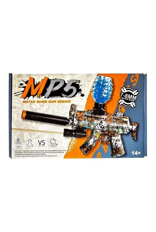 AMETRALLADORA CON BOLITAS DE GEL MP5