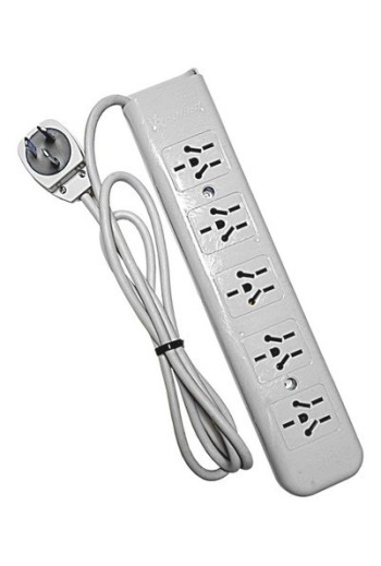 ZAPATILLA 2 TOMAS C/CABLE 1.5MTS GMG