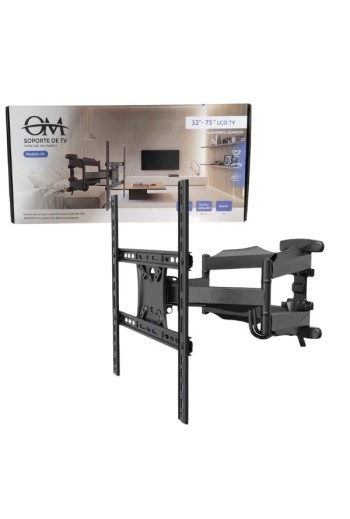 SOPORTE P/TV LED MOVIL 32"-75" 37KG VESA 400X400 OM