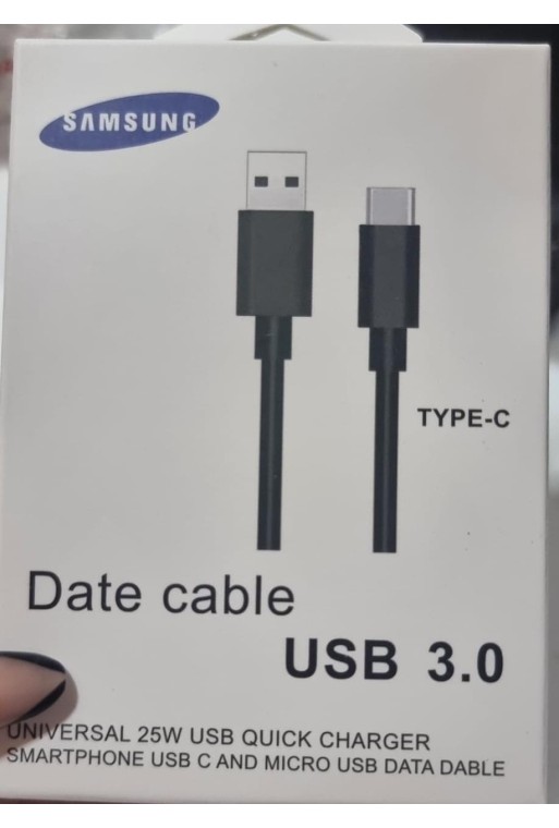 CABLE USB TIPO C TIPO ORIGINAL CAJA BLANCA SAMSUNG
