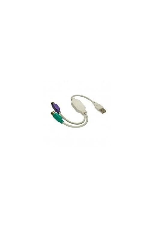 ADAPTADOR DE USB A PS2 TECLADO Y MOUSE NM-C08 NETMAK