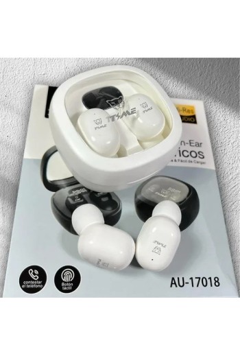 AURICULAR BLUETOOTH IN-EAR C/DISPLAY COLORES AU-17018 TIME