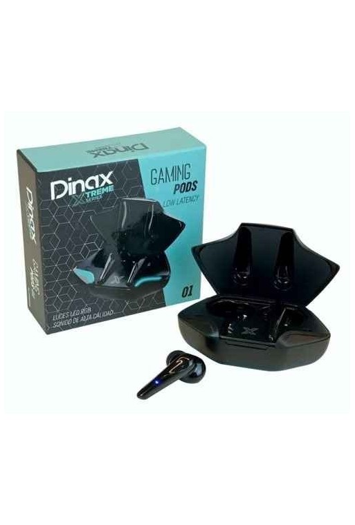 AURICULAR BLUETOOTH IN-EAR NEGROS GAMING PODS 01 DX-GPODSPME DINAX