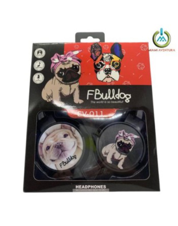 AURICULAR VINCHA PERRITOS NEGRO EV-011