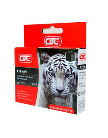 CARTUCHO EPSON GT 63 NEGRO E-T63N 14ML GTC
