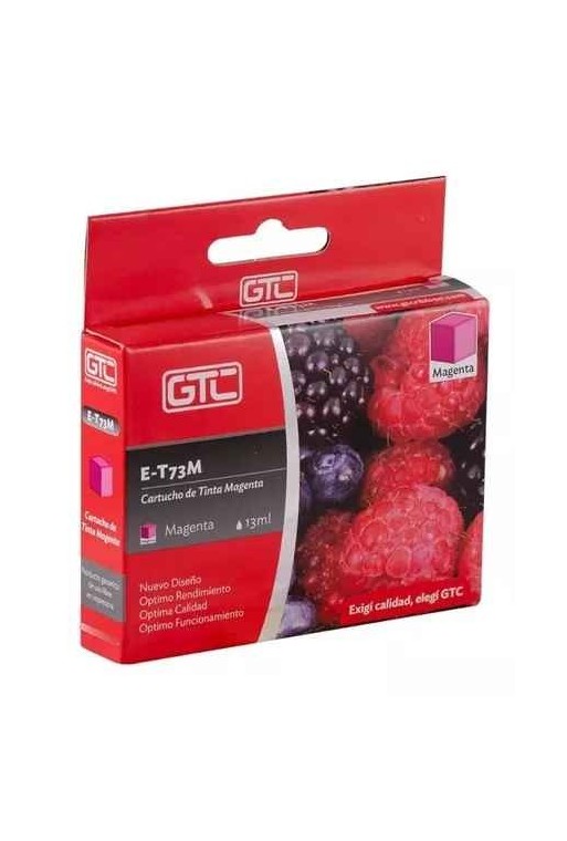 CARTUCHO EPSON GT 73 MAGENTA E-T73M 13ML GTC