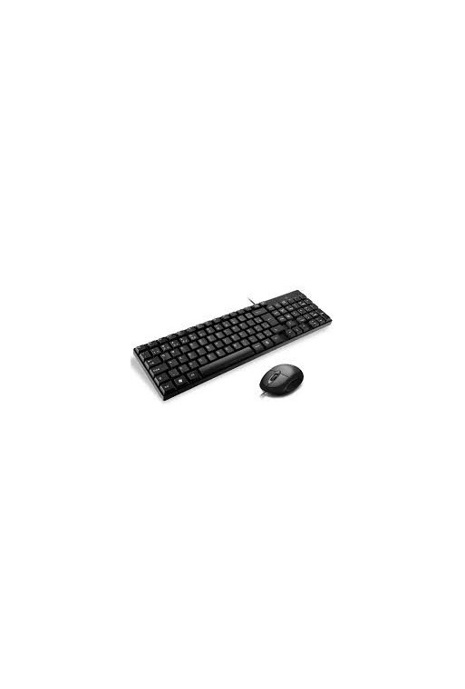 TECLADO + MOUSE USB NEGRO TC309ESP MULTILASER