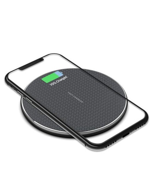 CARGADOR INALAMBRICO P/CELULAR NEGRO DX-BACARIN2 DINAX