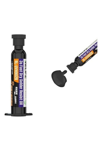 MASCARA UV SECADO ULTRA RAPIDO NEGRO JERINA