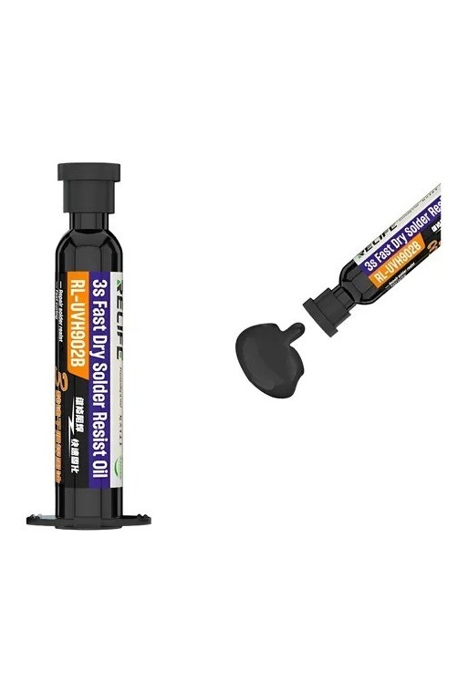 MASCARA UV SECADO ULTRA RAPIDO NEGRO JERINA