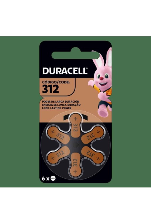 PILA 312 ZINC DURACELL