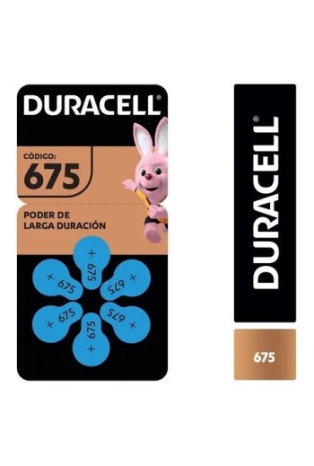 PILA 3V LITIO 675 AZUL DURACEL