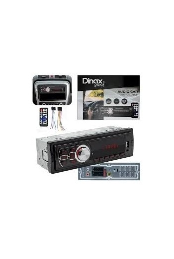 ESTEREO P/AUTO C/FRENTE DESMONTABLE BLUETOOTH CONTROL DX-STEREO15 DINAX