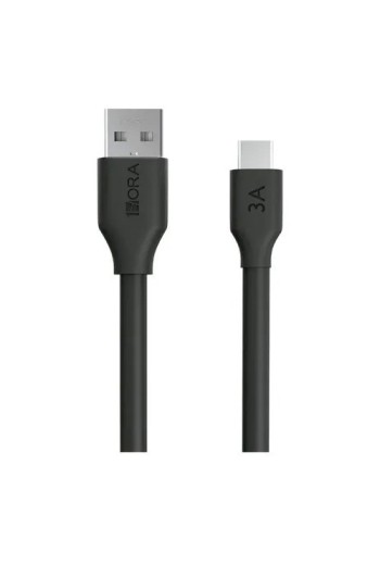 CABLE USB TIPO C 3AMP NEGRO 1MTS KSC-805 KAKUSIGA
