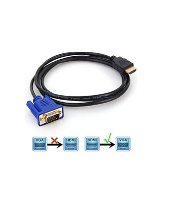CABLE HDMI A VGA 1.5MTS H0415 AOWEIXUN