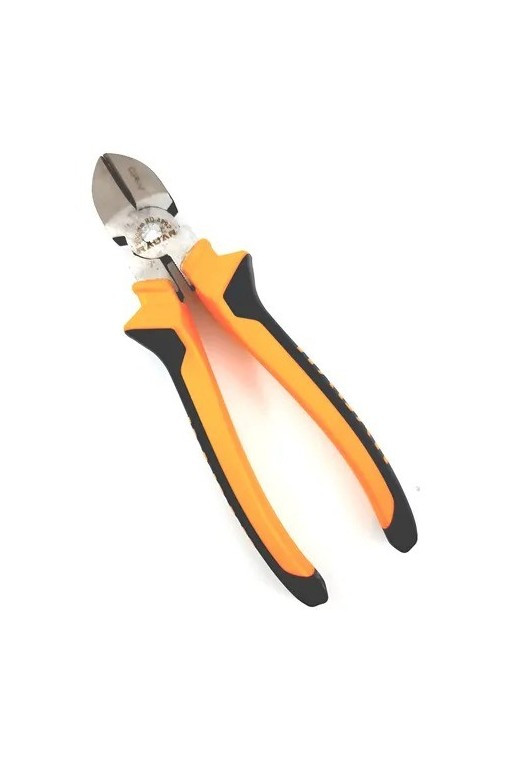 PINZA ALICATE NEGRA Y AMARILLA PROFECIONAL 8"