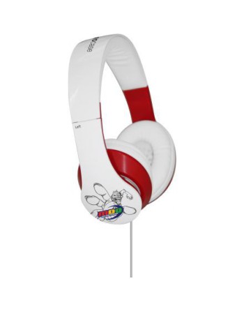 AURICULAR EUHP-320 MDQ CALI BLANCO CON ROJO EUROCASE