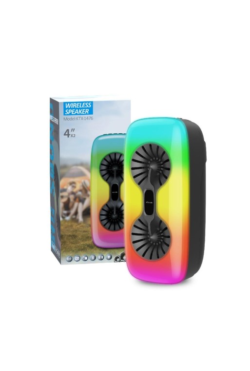 PARLANTE BLUETOOTH 4" X 2 KTX-1476