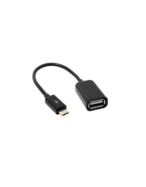ADAPTADOR OTG MICRO USB A USB H NEGRO DX-ADAPV8 DINAX