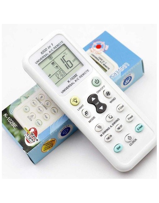 CONTROL REMOTO UNIVERSAL P/AIRE ACONDICIONADO K-1028E