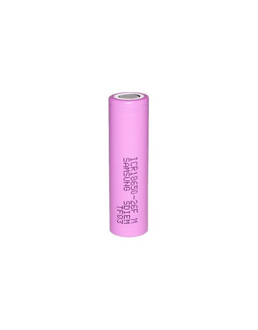 PILA 18650 PARA SOLDAR 3.6V 2600MAH 9.36WH