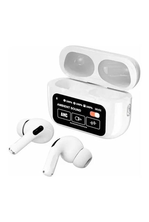 AURICULAR BLUETOOTH IN-EAR BLANCO C/DISPLAY ANC+ENC KAB-719 KOLKE