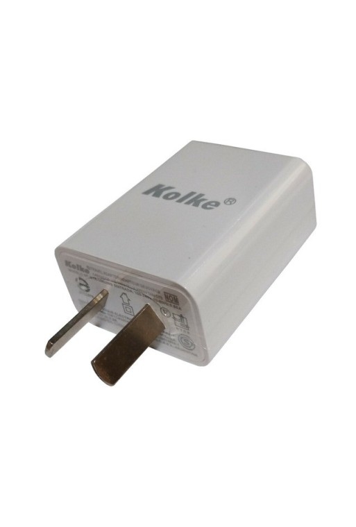 CARGADOR 220V A USB CABEZAL 25W CARGA RAPIDA KCR-646 KOLKE