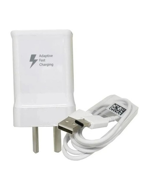 CARGADOR 220V A USB + CABLE TIPO C S20+ REPL. SAMSUNG