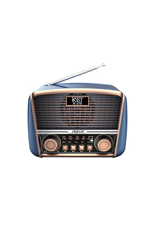 RADIO AM/FM VINTAGE K370S KSST