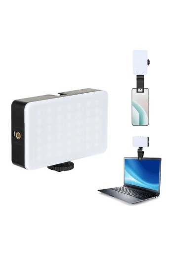 PANEL DE LUZ PORTATIL P/CEL FRIO/CALIDO LED-83002 TIME