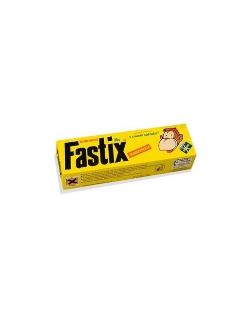 PEGAMENTO FASTIX SELLADOR SINTETICO TRANSPARENTE 25G AKAPOL