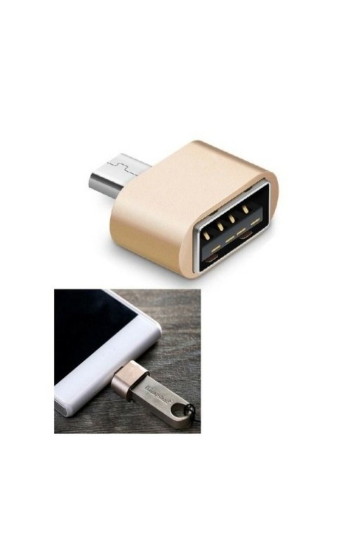 ADAPTADOR OTG MICRO USB A USB HEMBRA NEGRO DX-ADUSV8 DINAX