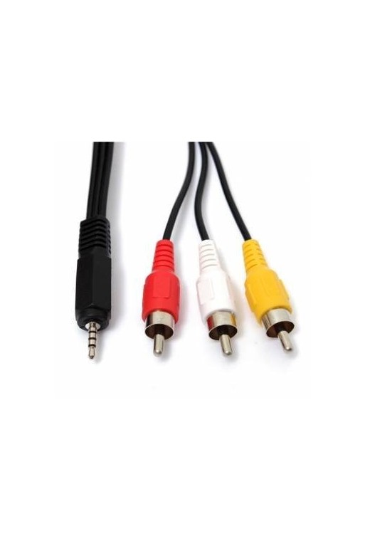 CABLE 3.5 M A RCA M X 3 3MTS DX-35RCA3 DINAX