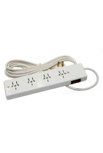 ZAPATILLA 4 TOMAS C/INTERRUPTOR 1.5MTS GMG