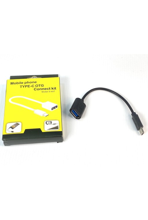 ADAPTADOR OTG MICRO USB A USB H 3.0 CAJA AMARILLA S-K07