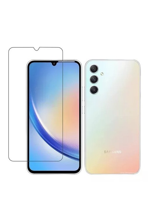 VIDRIO TEMPLADO SAMSUNG A25 5G 152X68 CON NOTCH GLASS