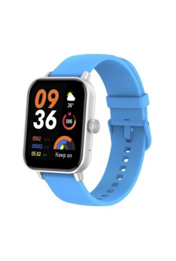 RELOJ INTELIGENTE SMART WATCH GRIZ/CELESTE KVR-671 KOLKE